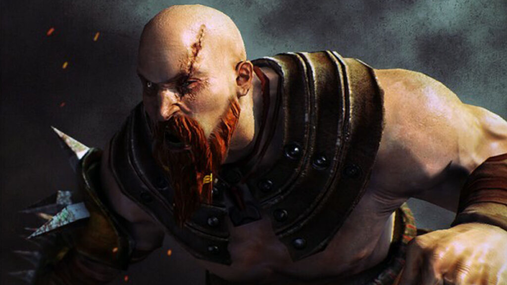 An image showing Barbarian animated character, created with Unity Engine