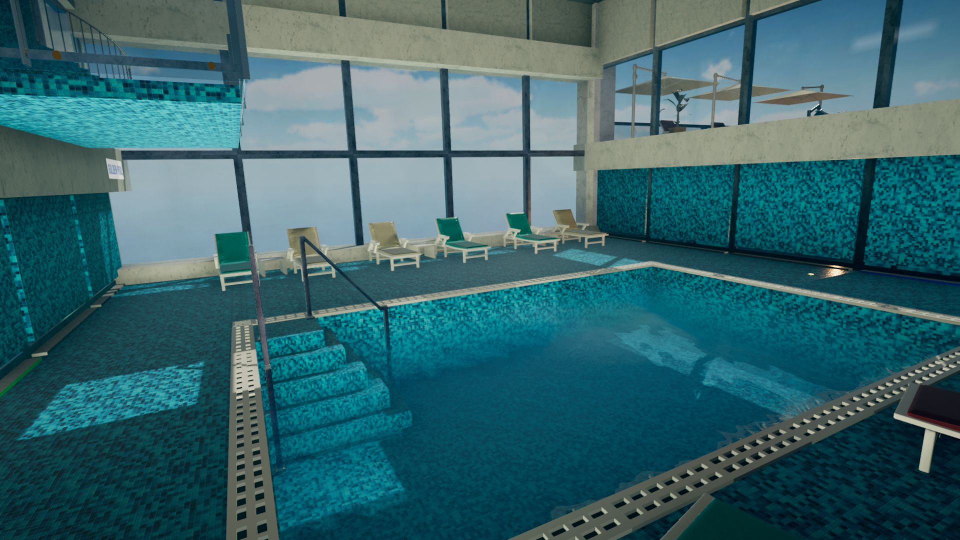 An image showing Golden Sun Wellness and Spa asset pack, created with Unity Engine.