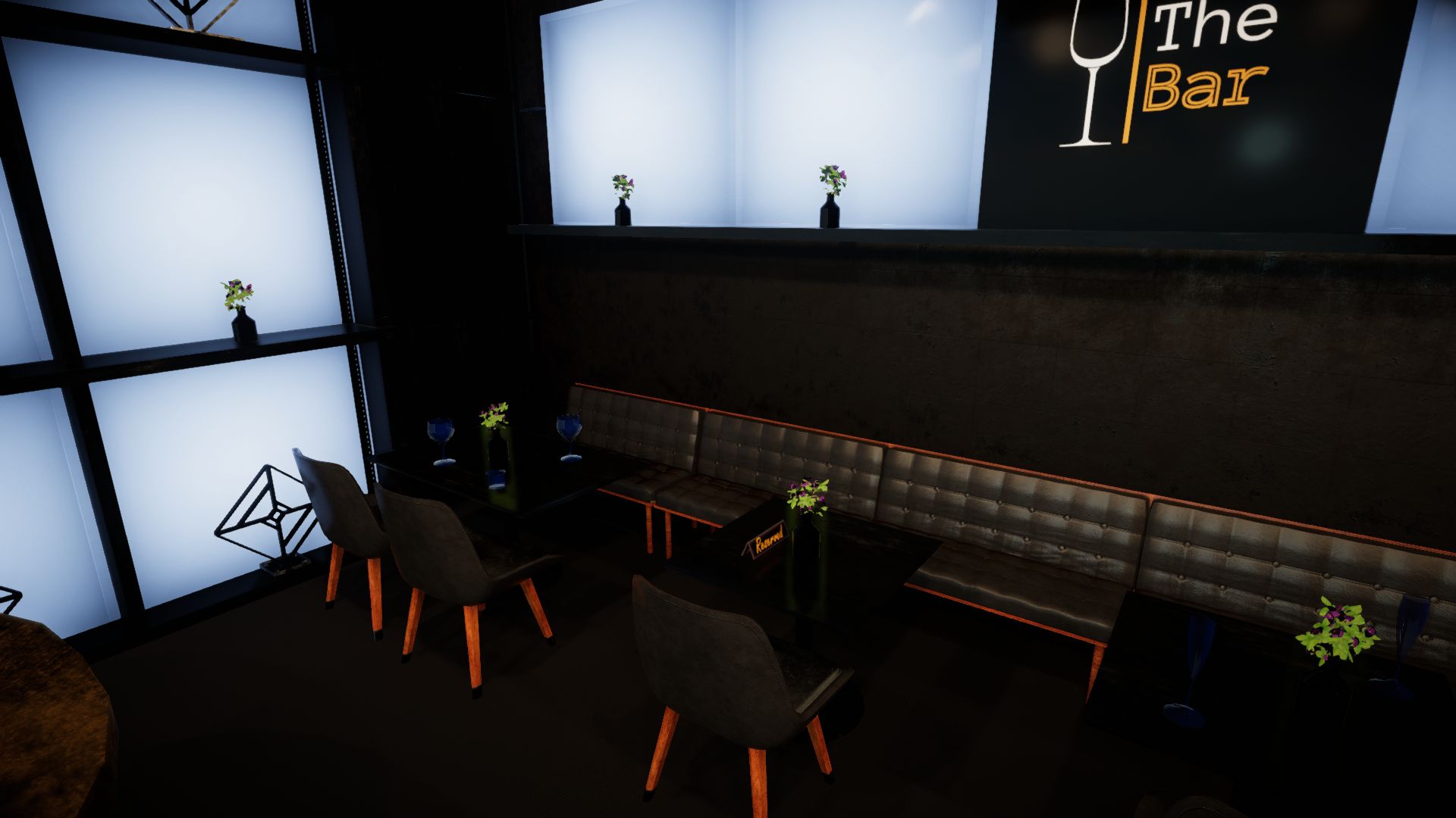 An image showing The Bar asset pack, created with Unity Engine