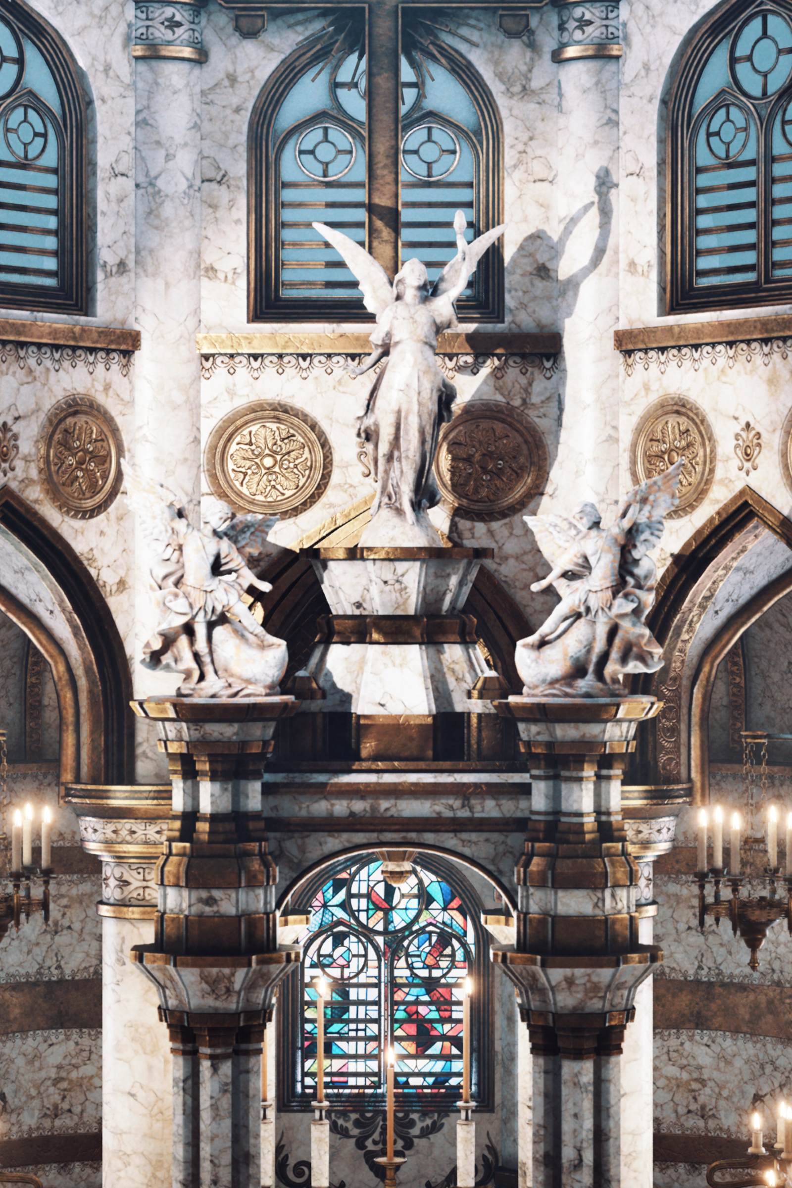 An image showing the Cathedral 5. asset pack.
