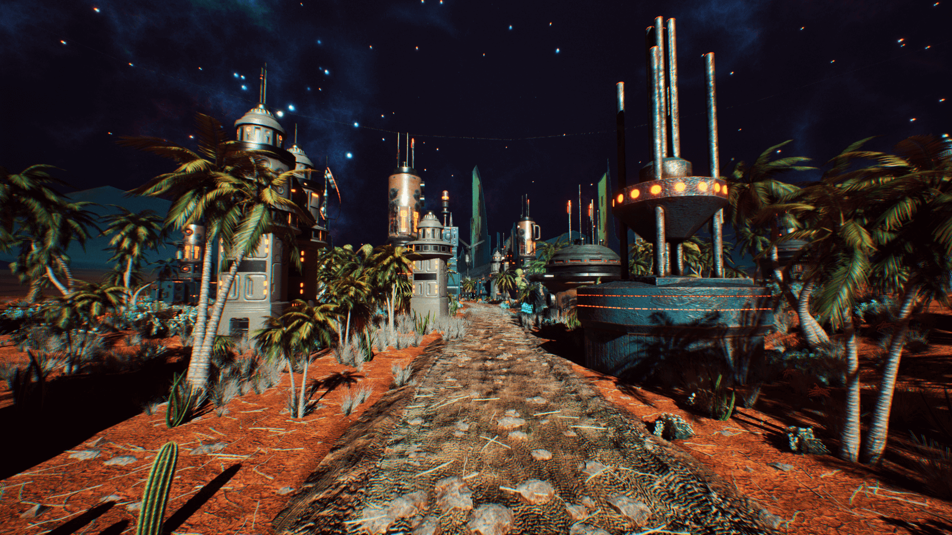 An image showing the SciFi Desert Base 3. asset pack.